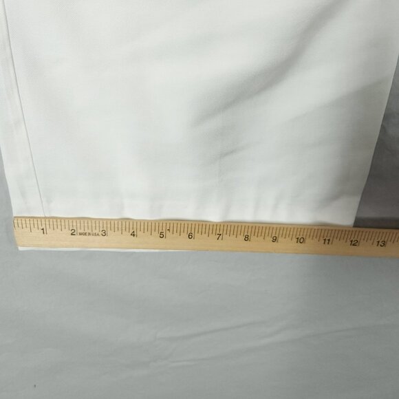 Revolve Nonchalant Label Fabi Pleated-Front Wide Leg Pants Size XS In White - Picture 12 of 14